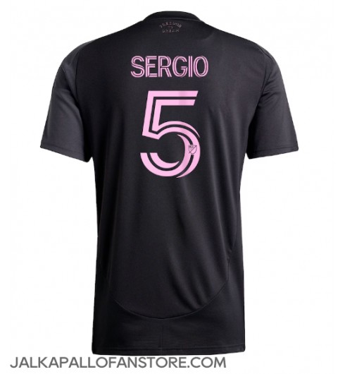 Inter Miami Sergio Busquets #5 Vieraspaita 2025-26 Lyhythihainen Inter Miami Sergio Busquets #5 Vieraspaita 2025-26 Lyhythihainen